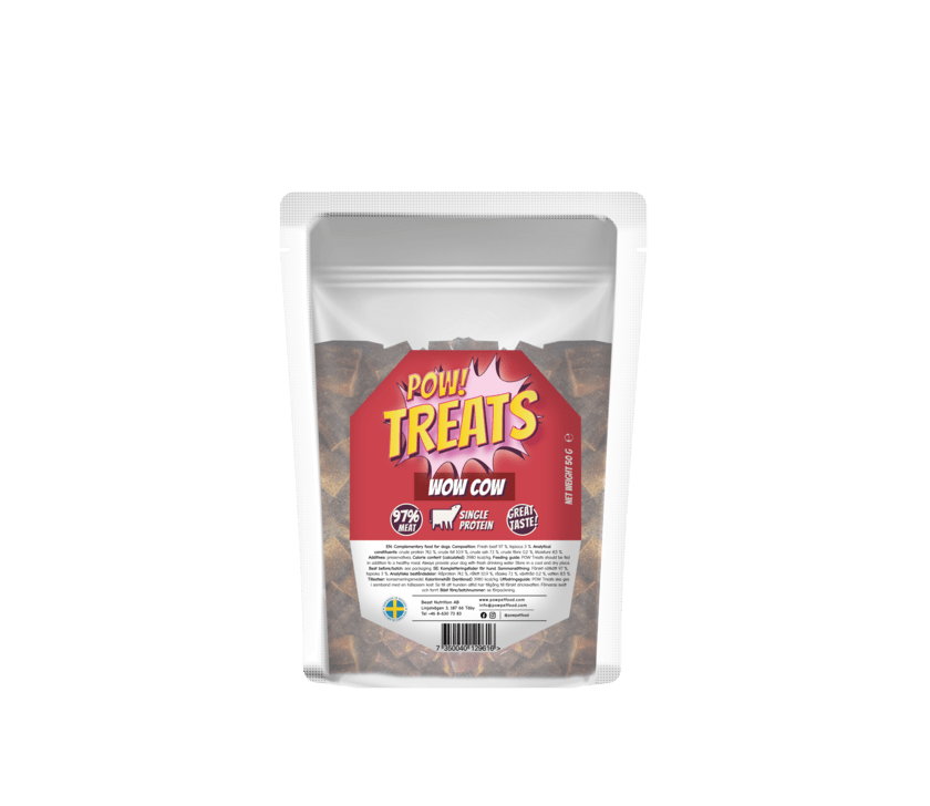 POW! Treats Wow Cow - Handla på Gaston