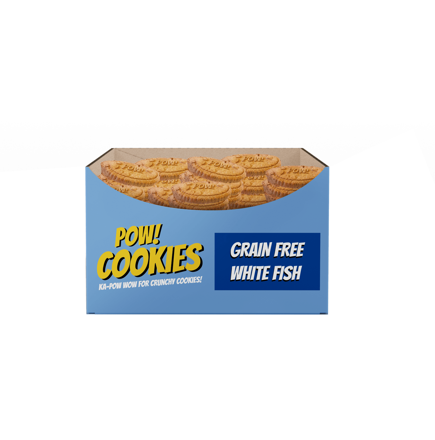 POW! Dog Cookie Grain Free Whitefish - Handla på Gaston