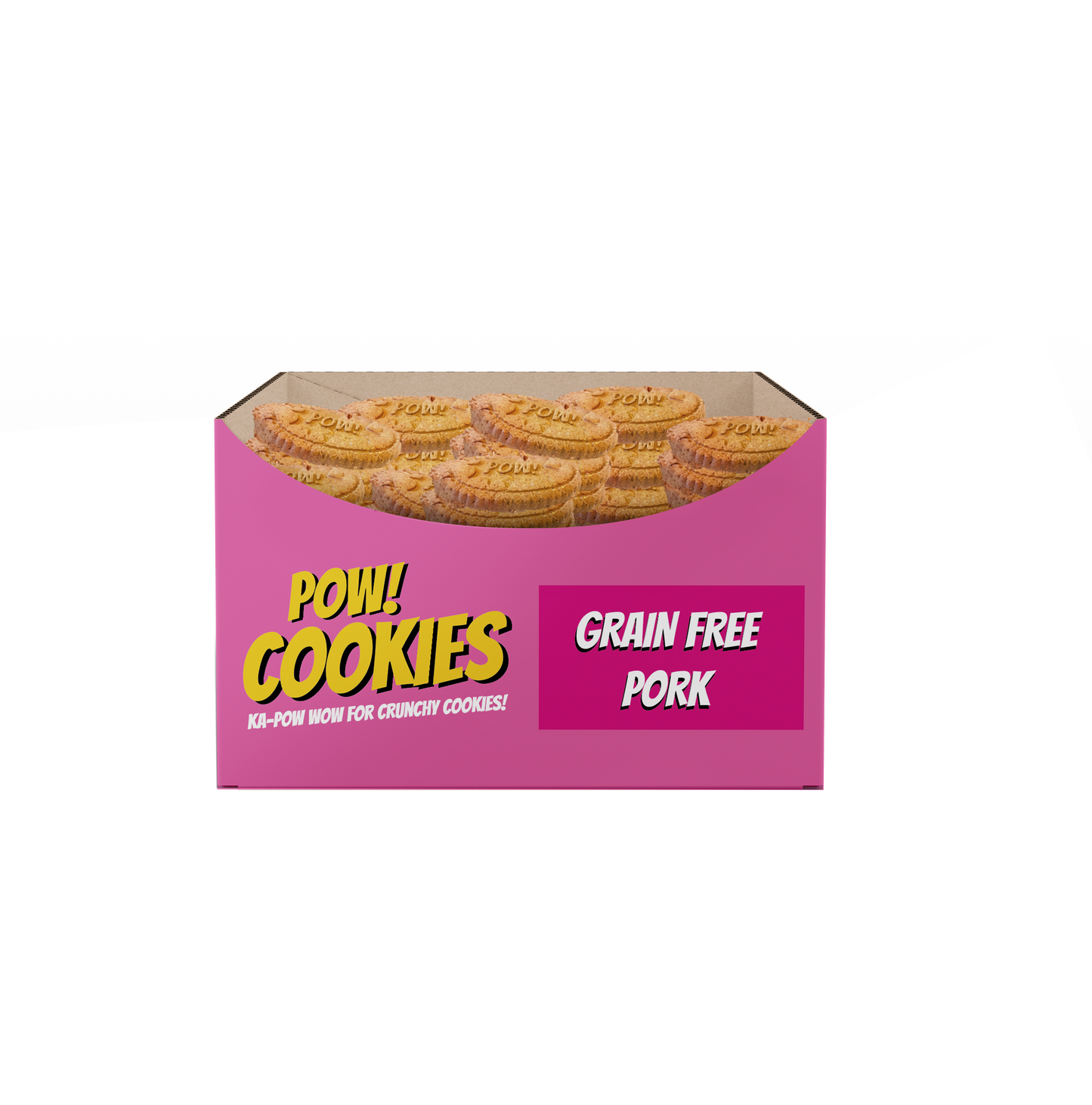 POW! Dog Cookie Grain Free Pork