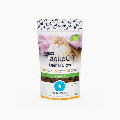 ProDen PlaqueOff® Dental Bites Cat - Handla på Gaston