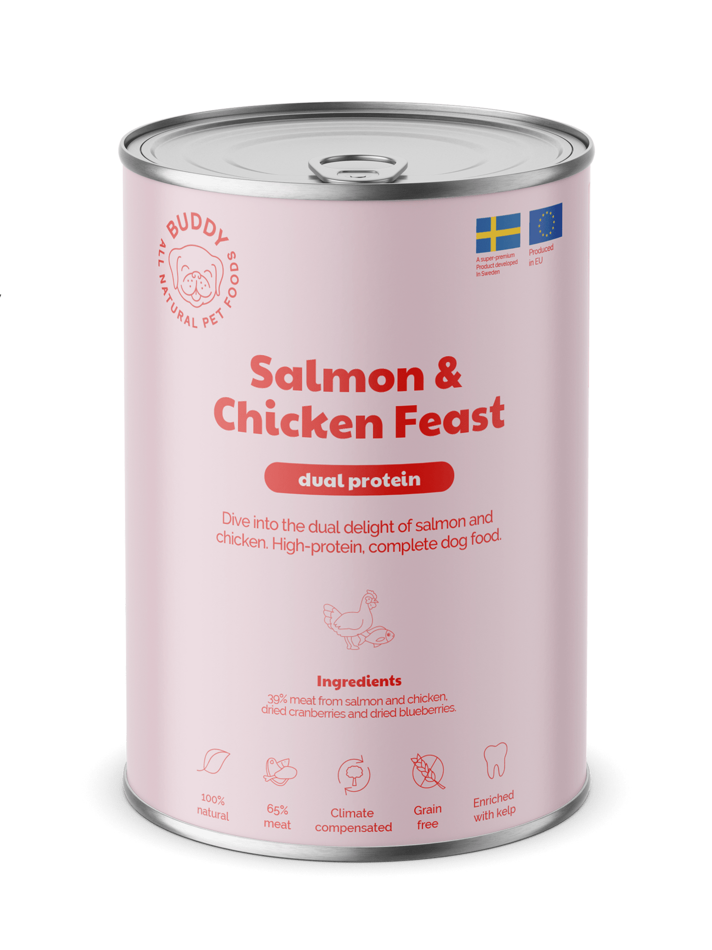 Buddy Salmon & Chicken Feast - Handla på Gaston