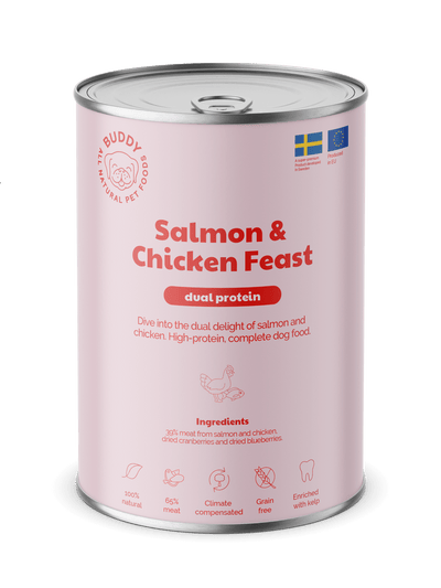 Buddy Salmon & Chicken Feast - Handla på Gaston