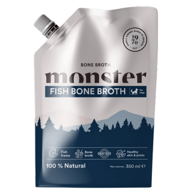 Monster Bone Broth Fish - Handla på Gaston