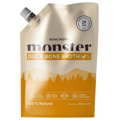 Monster Bone Broth Duck - Handla på Gaston