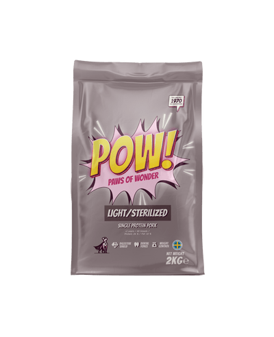 POW! Dog Light/Sterilized - Handla på Gaston