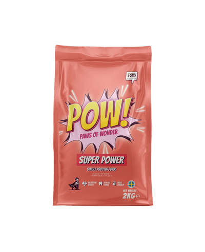 POW! Dog Super Power - Handla på Gaston