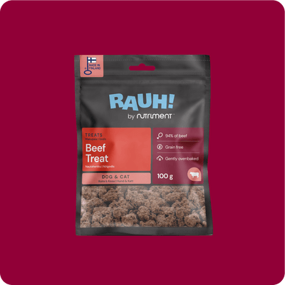 RAUH! Godis Beef Treat - Handla på Gaston