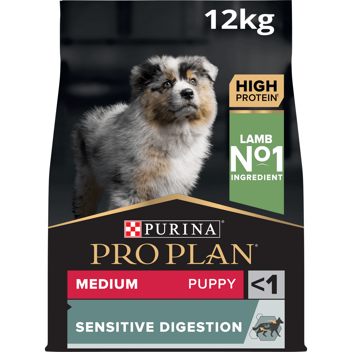 PURINA PRO PLAN Medium Puppy Sensitive Digestion Rikt på Lamm - Handla på Gaston