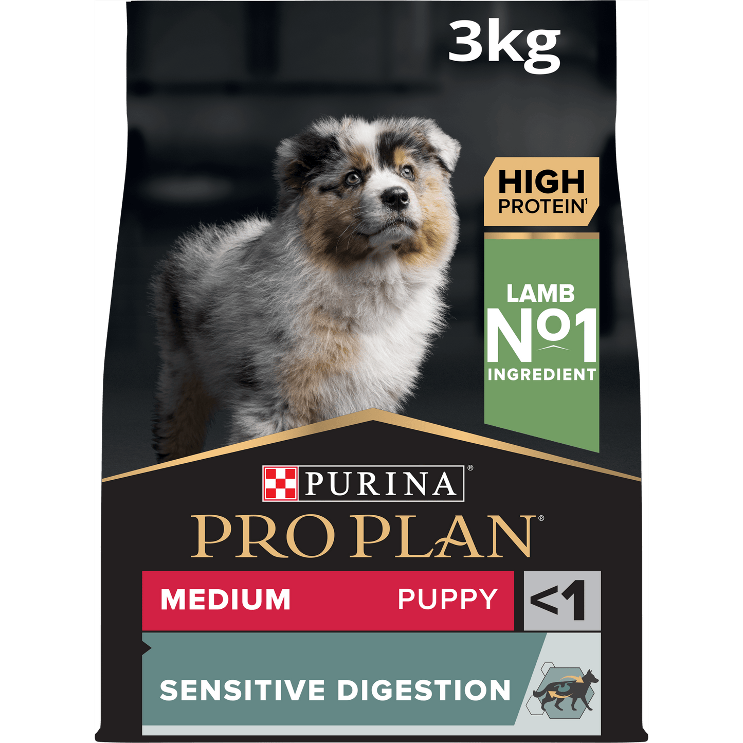 PURINA PRO PLAN Medium Puppy Sensitive Digestion Rikt på Lamm - Handla på Gaston