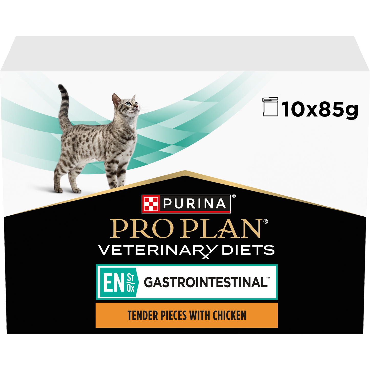 PURINA PRO PLAN VET DIETS EN Gastrointestinal våtfoder katt 10x85g