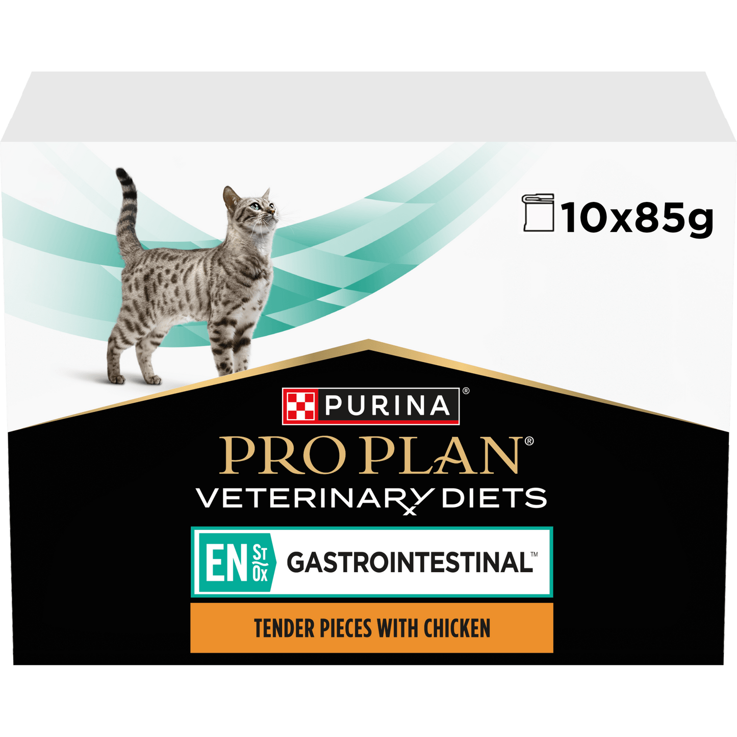 PURINA PRO PLAN VET DIETS EN Gastrointestinal våtfoder katt 10x85g - Handla på Gaston