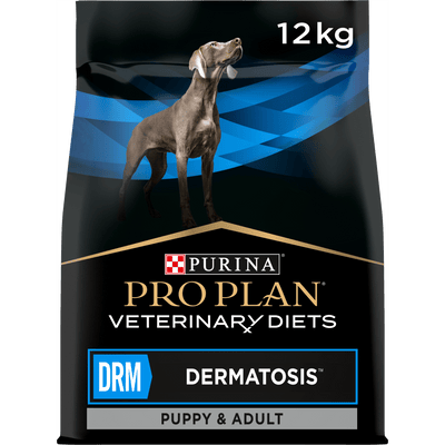 PURINA PRO PLAN VET DIETS DRM Dermatosis torrfoder hund 12kg - Handla på Gaston