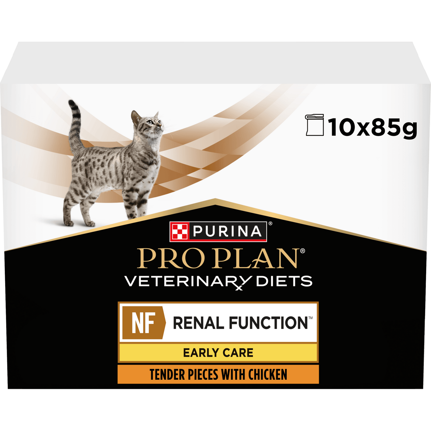 PURINA PRO PLAN VET DIETS NF Early Renal Function våtfoder katt 10x85g - Handla på Gaston