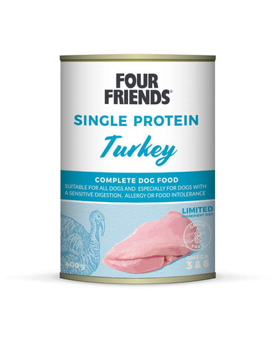 FourFriends Dog Turkey can - Handla på Gaston