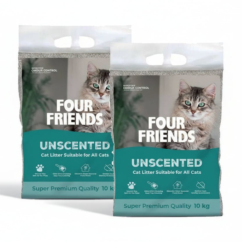 FourFriends Cat Litter Unscented 2 - pack - Handla på Gaston
