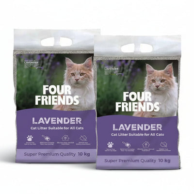 FourFriends Cat Litter Lavender 2-pack