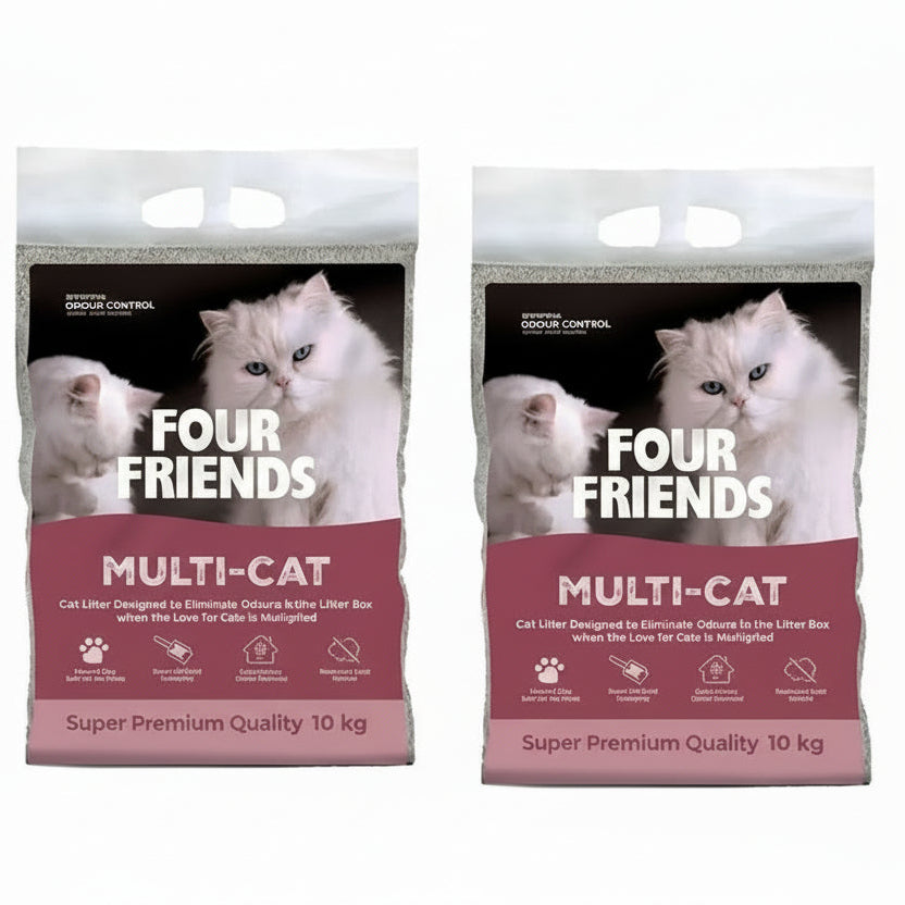 FourFriends Cat Litter Multicat 2-pack