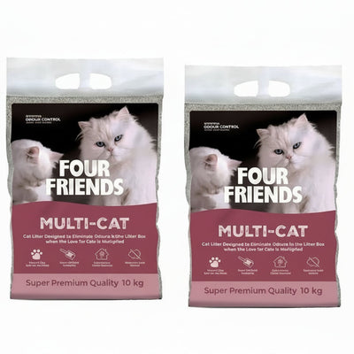 FourFriends Cat Litter Multicat 2-pack