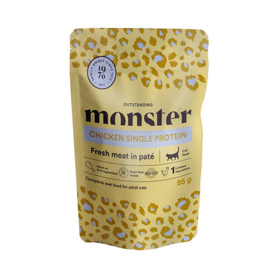 Monster Cat Pouches Multipack - Handla på Gaston