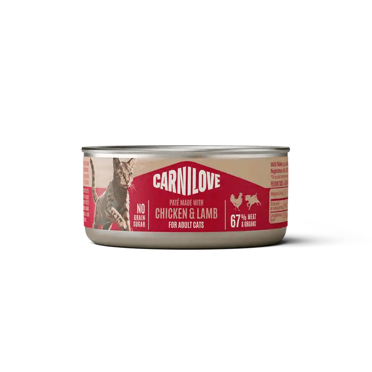Carnilove Cat Can Paté Chicken & Lamb - Handla på Gaston