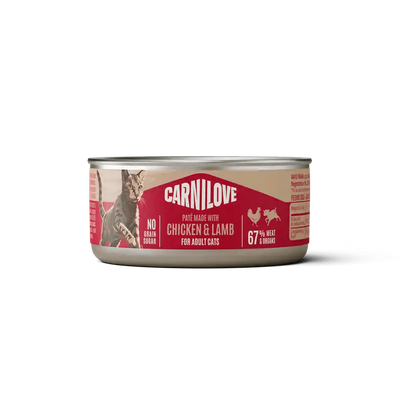 Carnilove Cat Can Paté Chicken & Lamb - Handla på Gaston