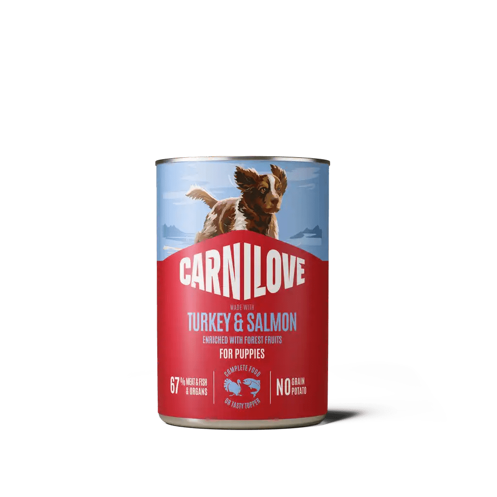 Carnilove Dog Can Paté Salmon & Turkey for Puppies - Handla på Gaston