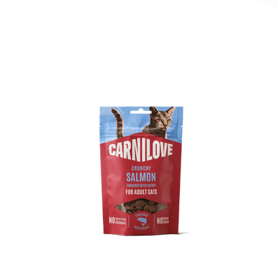 Carnilove Cat Crunchy Snack Salmon enriched with Catnip - Handla på Gaston