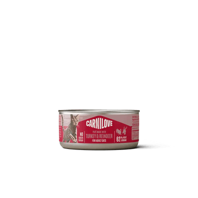 Carnilove Cat Can Paté Turkey & Reindeer - Handla på Gaston