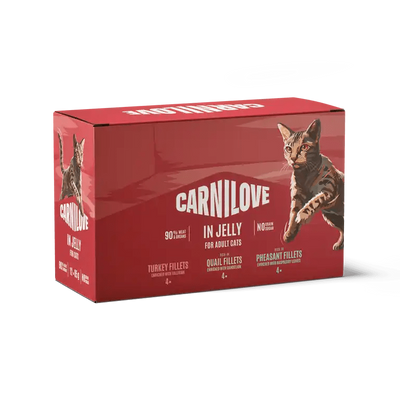 Carnilove Cat Pouch Jelly Multipack - Handla på Gaston