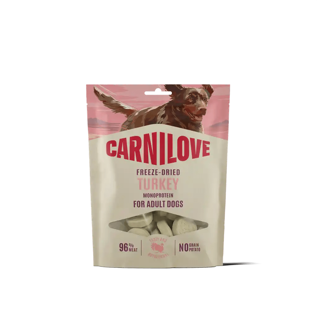 Carnilove Dog Freeze Dried Turkey - Handla på Gaston