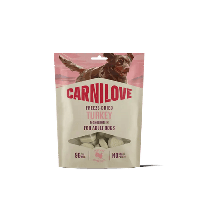 Carnilove Dog Freeze Dried Turkey - Handla på Gaston