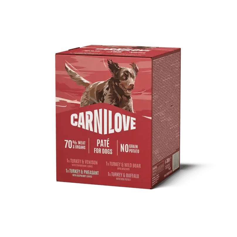 Carnilove Dog Pouch Paté Multipack - Handla på Gaston