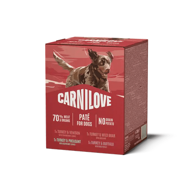 Carnilove Dog Pouch Paté Multipack - Handla på Gaston