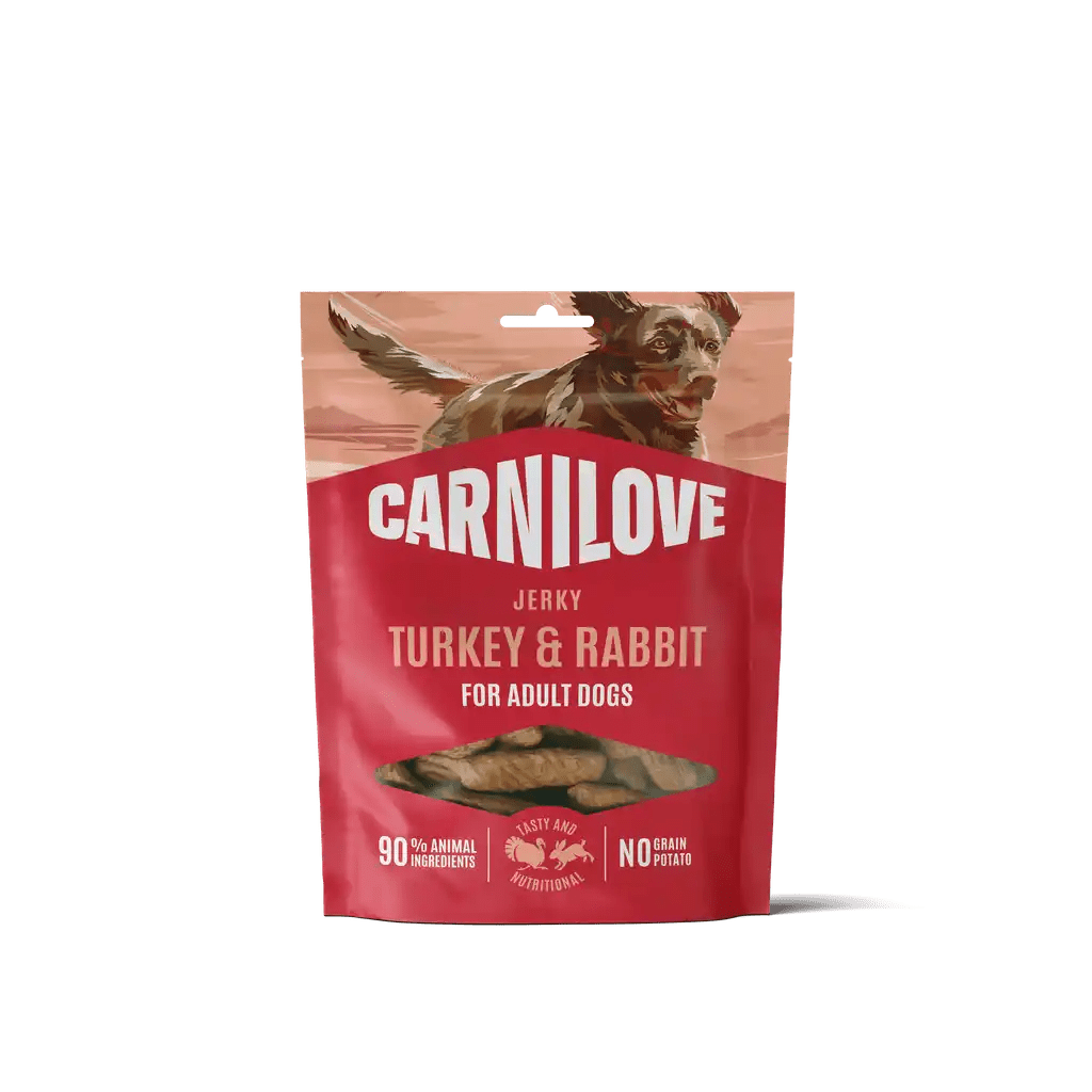 Carnilove Dog Jerky Turkey & Rabbit - Handla på Gaston