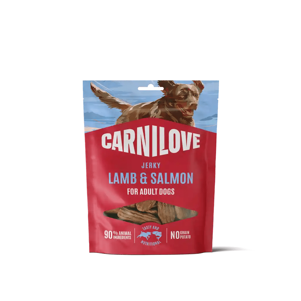 Carnilove Dog Jerky Lamb with Salmon - Handla på Gaston