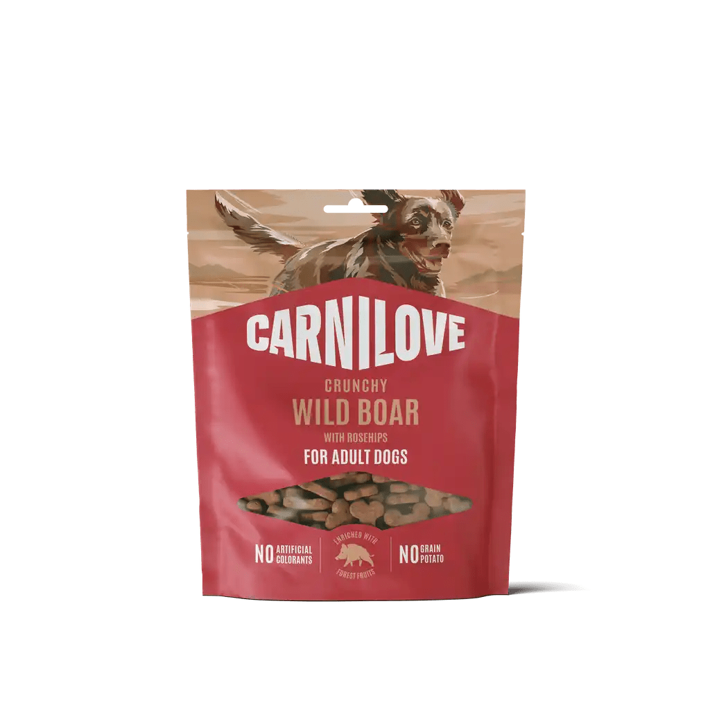 Carnilove Dog Crunchy Snack Wild Boar with Rosehips - Handla på Gaston