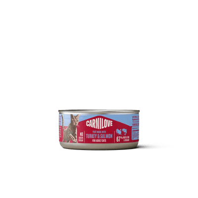 Carnilove Cat Can Paté Turkey & Salmon - Handla på Gaston