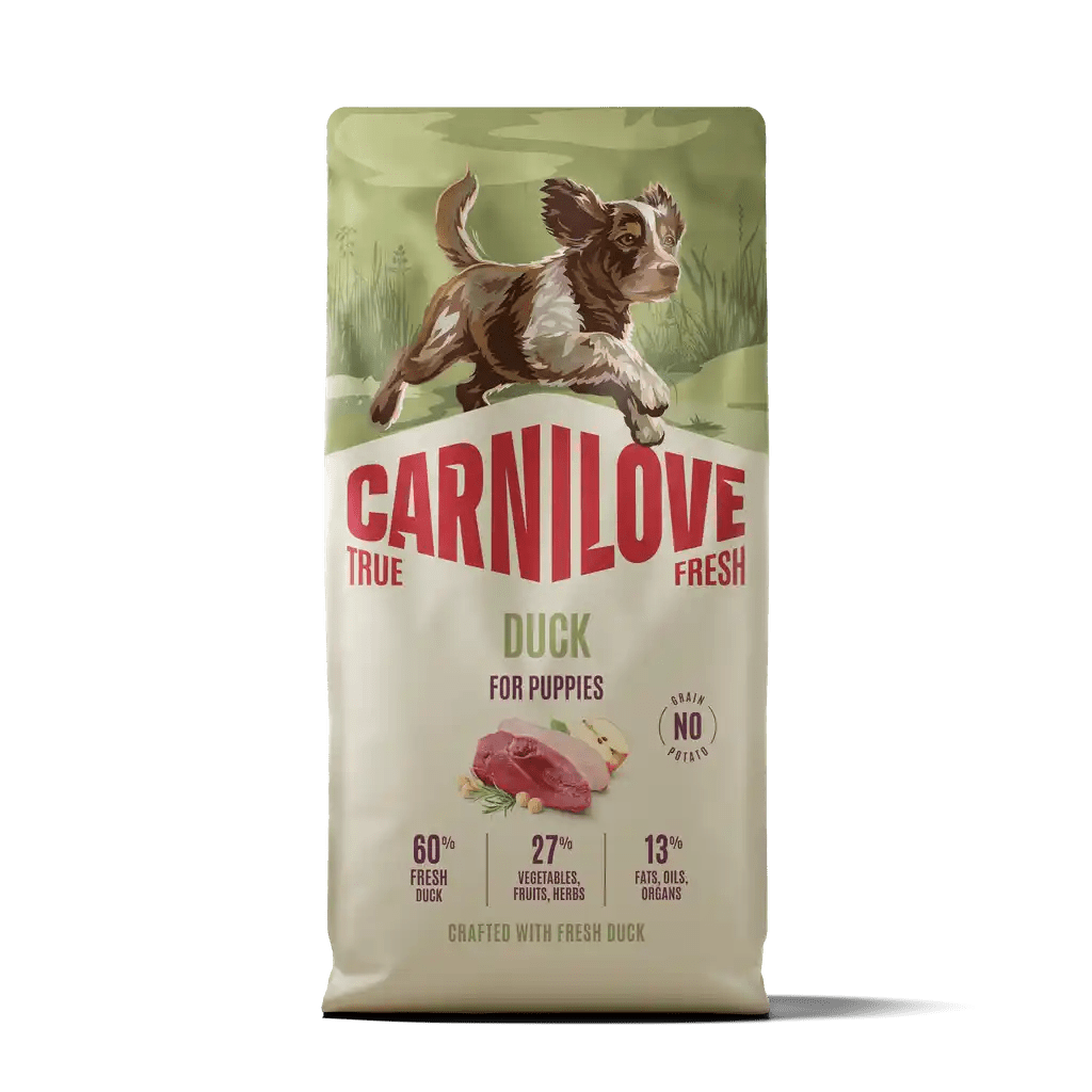 Carnilove True Fresh Dog Dry Duck for Puppies - Handla på Gaston