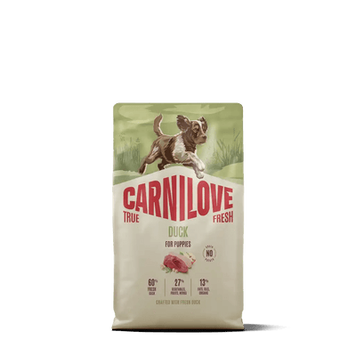 Carnilove True Fresh Dog Dry Duck for Puppies - Handla på Gaston