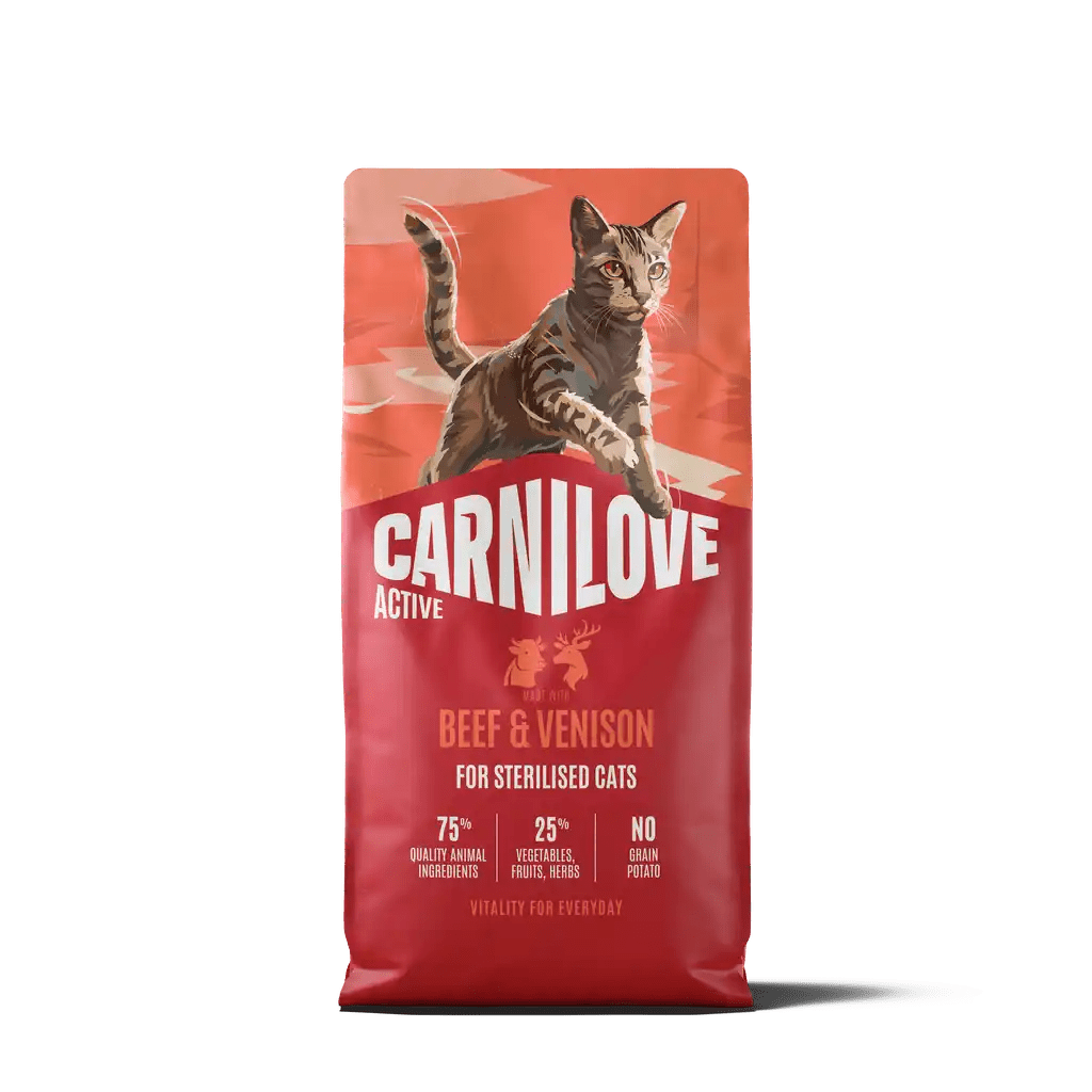 Carnilove Active Cat Dry Beef & Venison for Sterilised Adult All Breeds - Handla på Gaston