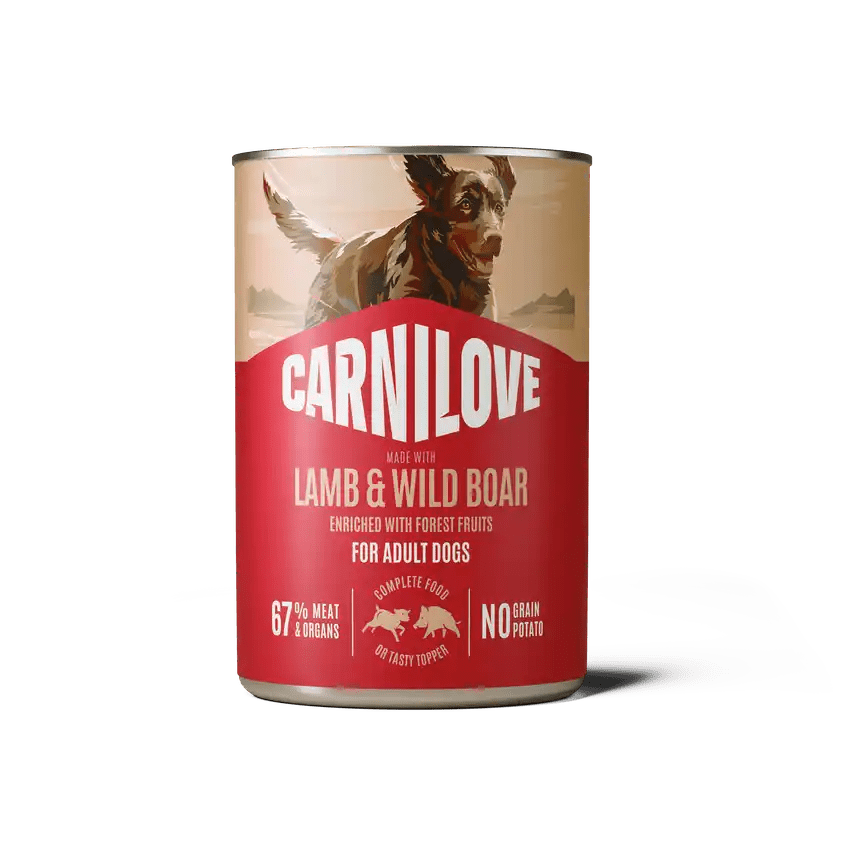 Carnilove Dog Can Paté Lamb & Wild Boar - Handla på Gaston