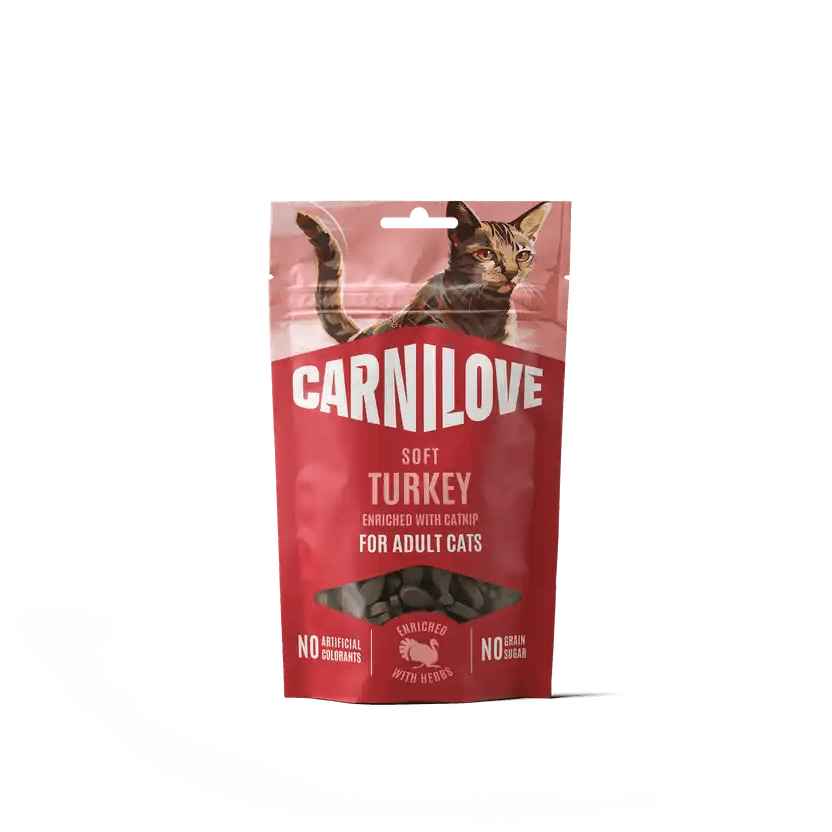 Carnilove Cat Soft Snack Turkey enriched with Catnip - Handla på Gaston