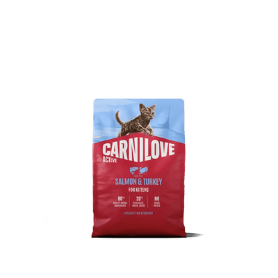 Carnilove Active Cat Dry Salmon & Turkey for Kittens - Handla på Gaston