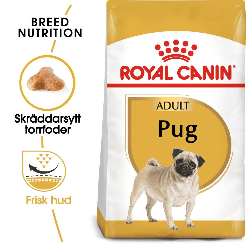 Royal Canin Pug Adult torrfoder - Handla på Gaston