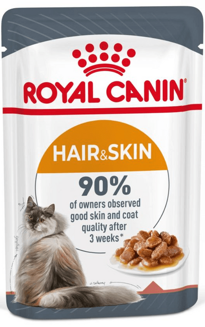 Royal Canin Hair & Skin Care Jelly - Handla på Gaston