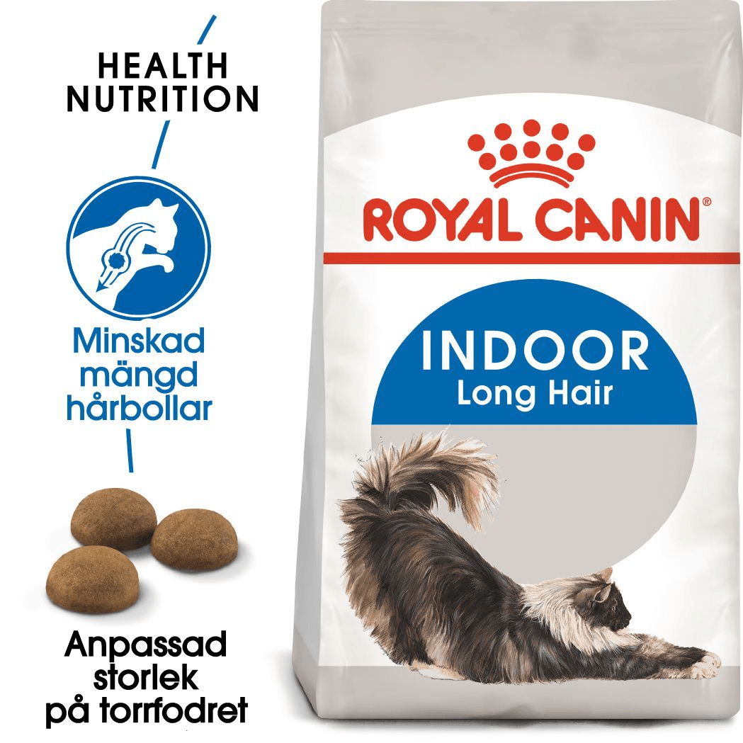 Royal Canin Indoor Long Hair - Handla på Gaston