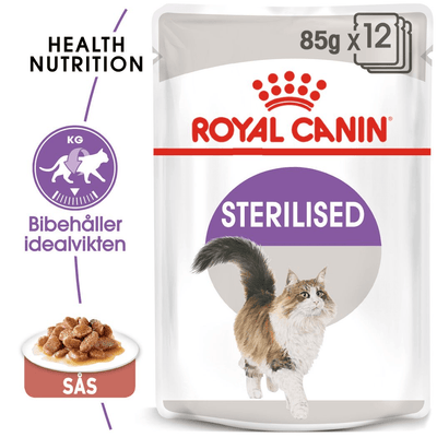 Royal Canin Sterilised Gravy - Handla på Gaston