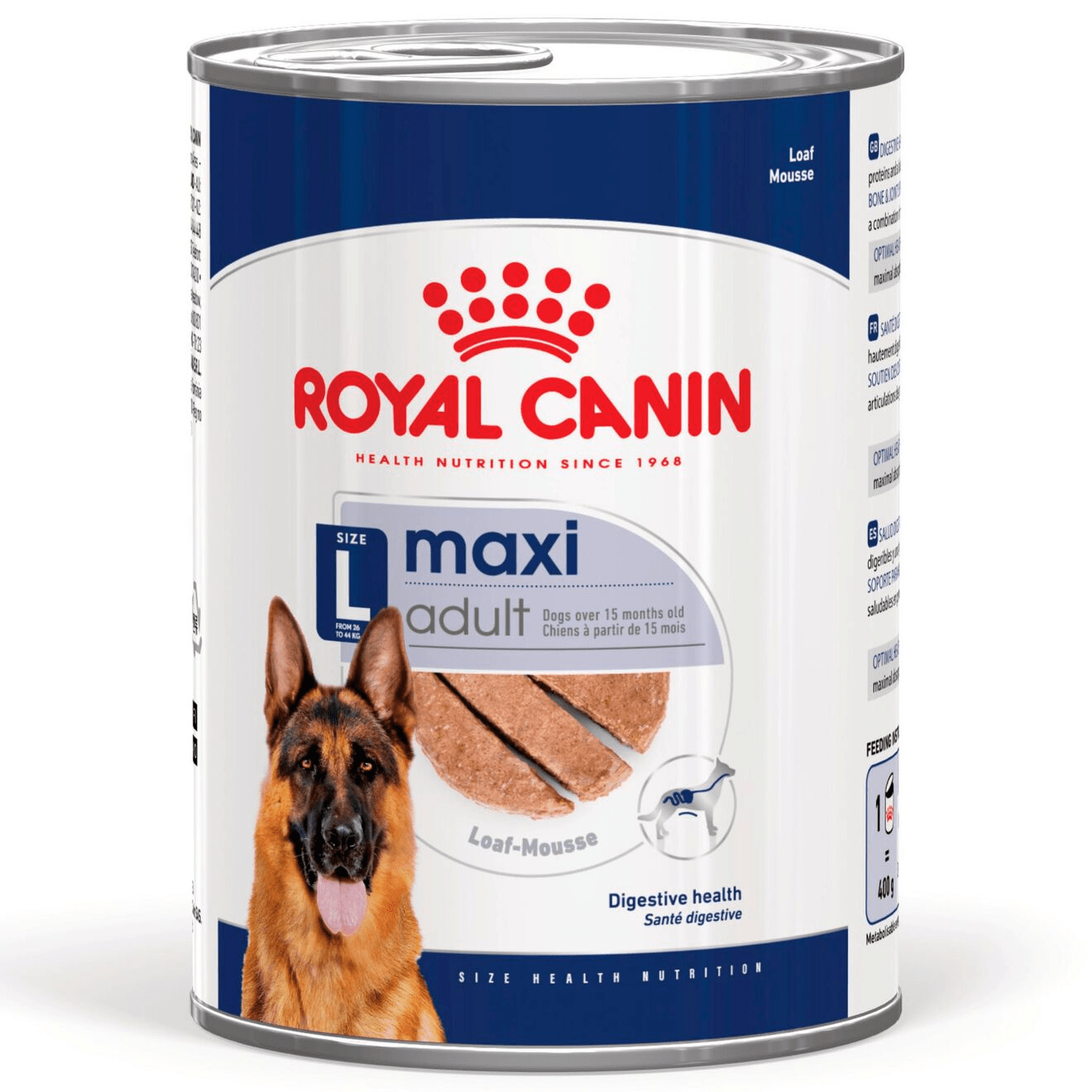Royal Canin Maxi Adult Loaf Can - Handla på Gaston