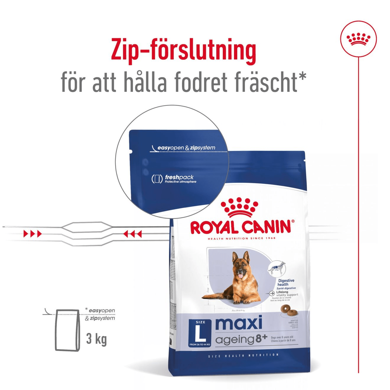 Royal Canin Maxi Ageing 8+ - Handla på Gaston