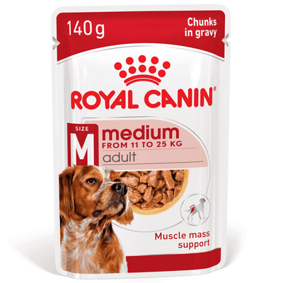 Royal Canin Medium Adult Gravy - Handla på Gaston